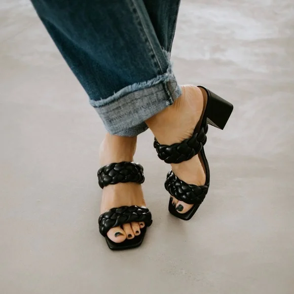 Aluna Braided Slide Sandal - Picture 3 of 8